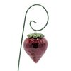 Strawberry ceramic plant stick 5 cm