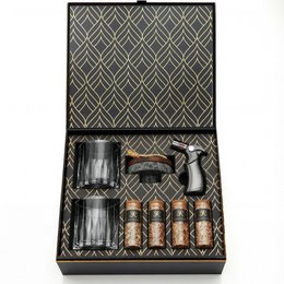 The Whiskey & Cocktail Smoker Kit Gift Set
