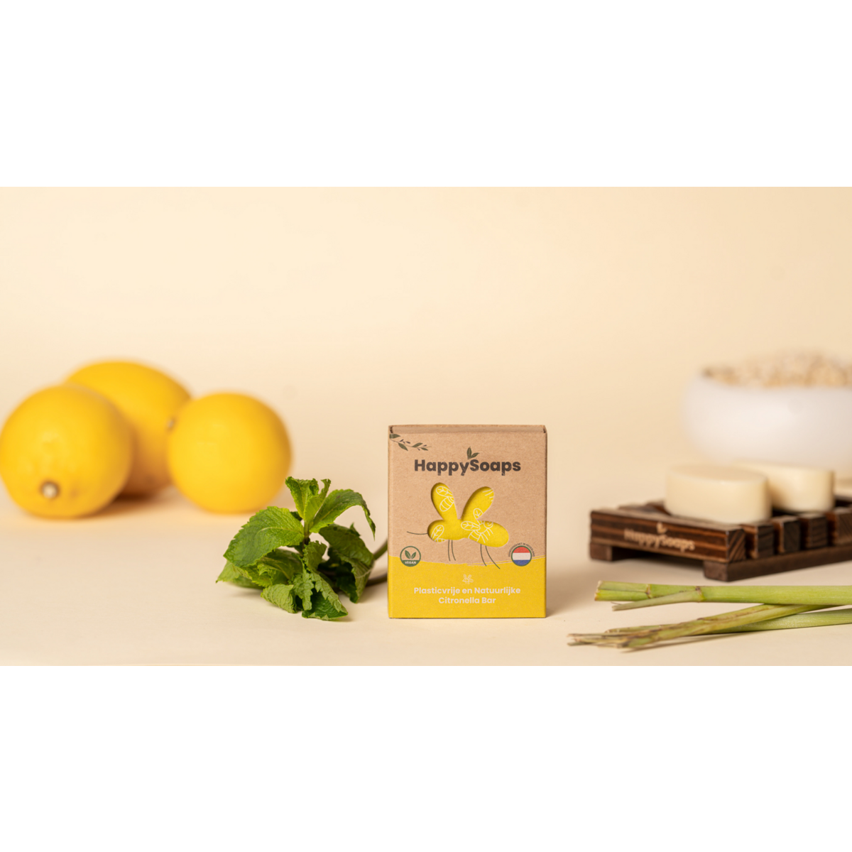 Anti-Insekten-Riegel – Citronella und kraftvolle Minze
