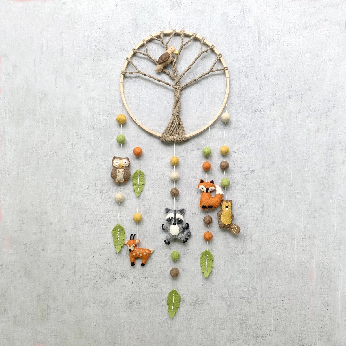 Attrape-rêves animaux de la forêt
