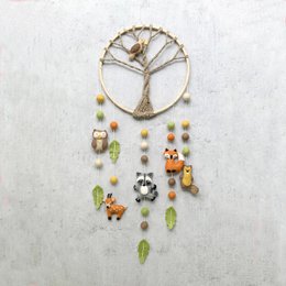 Dream catcher forest animals