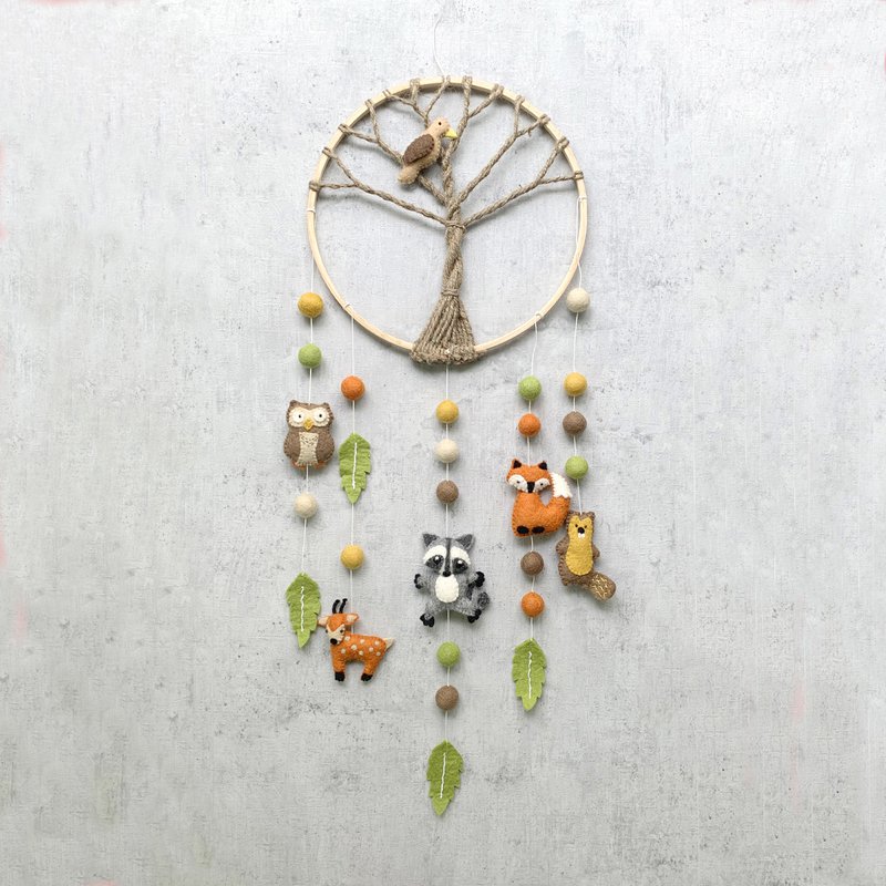 Dream catcher forest animals