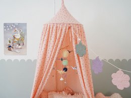 “Pastel colors” Origami Nursery Mobile