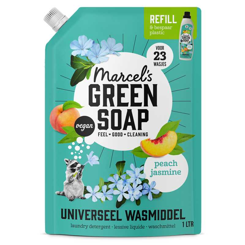 Colorwaschmittel-Nachfüllung Pfirsich & Jasmin
