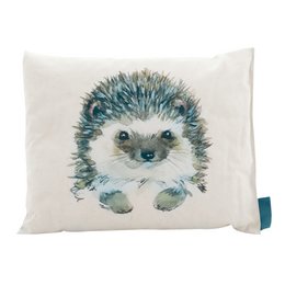 10 grenen kussens display: egel, vos, hert & Co. | 100% grenen | Natuurcadeauset | Kalmerend natuurlijk kussen met bosdiermotieven