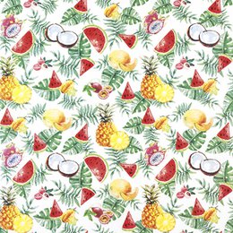 "Exotic Fruits" napkins