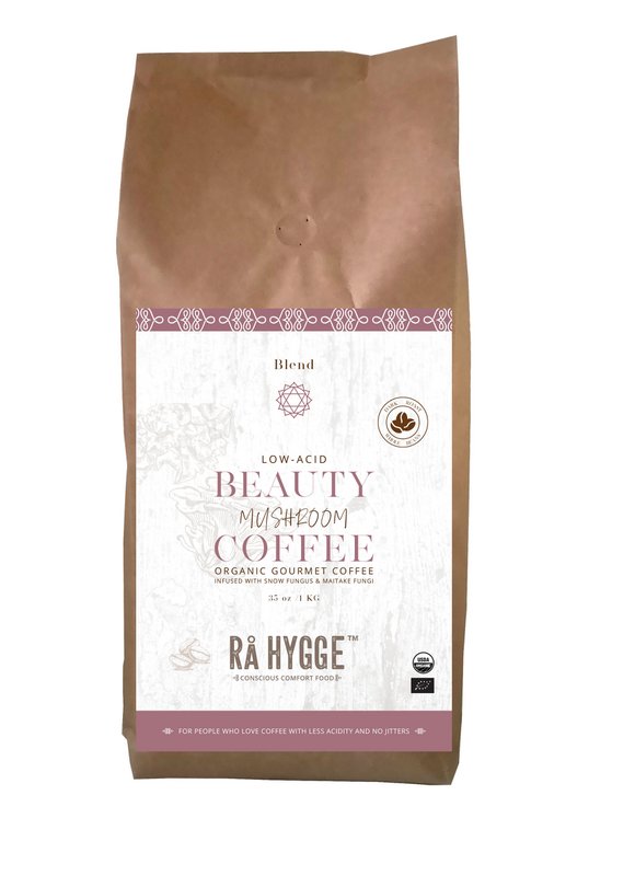 Skønhedssvampekaffe, hele bønner 1 KG