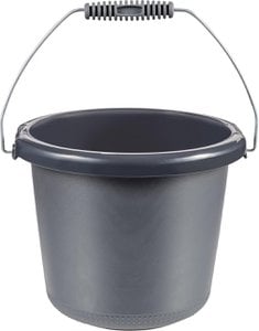 Curver Eimer 5L Stahlgriff Anthrazit