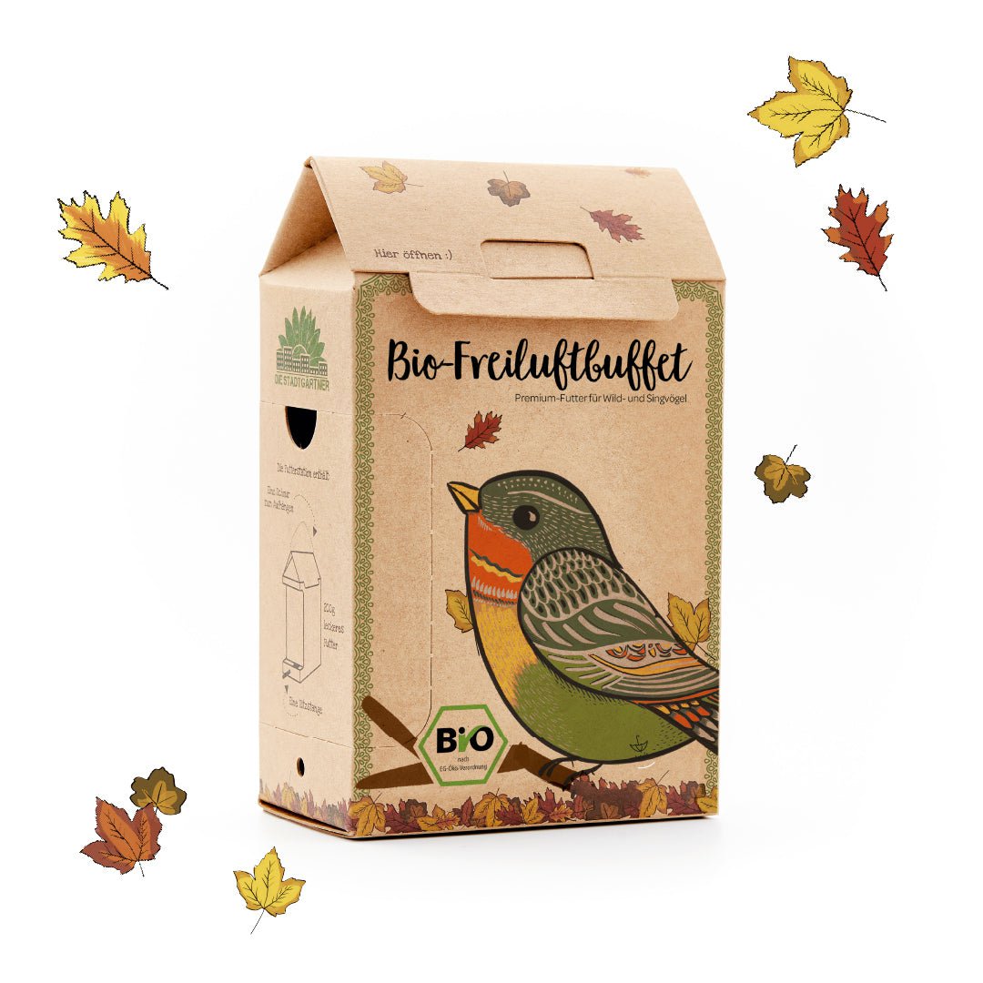 Freiluftbuffet Vögel BIO