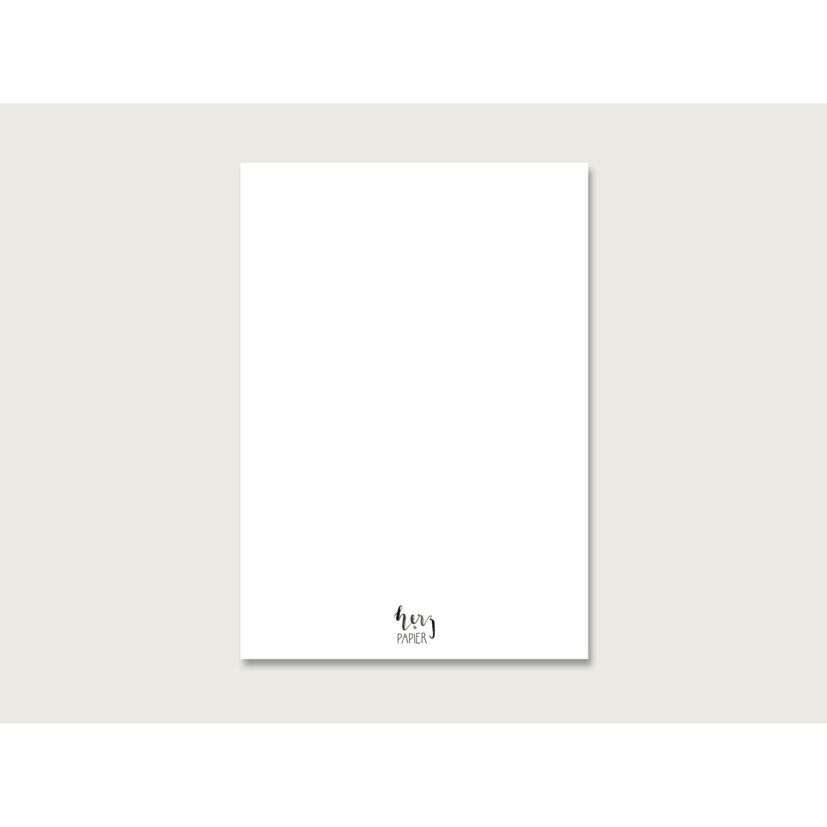 Postkaart "Rond the Water" P_89 voor de natuur, dieren, planten, boswachter, jager, natuurliefhebber || Hart en papier
