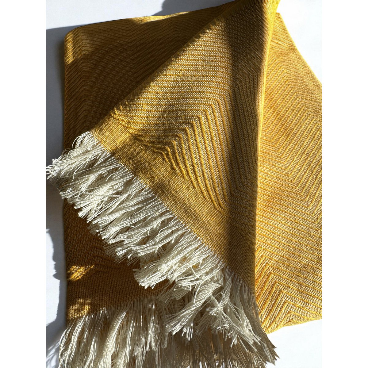 Blanket - Leyla Line - sunny yellow