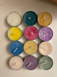 Prix réduit! Ensemble d'apprentissage | Bougies chauffe-plat parfumées à la cire de soja écologique 100 % naturelle | Décoration d'intérieur/Idée cadeau (Option 6/8/12)