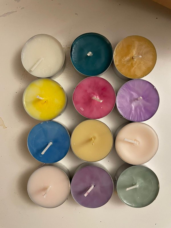 Prix réduit! Ensemble d'apprentissage | Bougies chauffe-plat parfumées à la cire de soja écologique 100 % naturelle | Décoration d'intérieur/Idée cadeau (Option 6/8/12)
