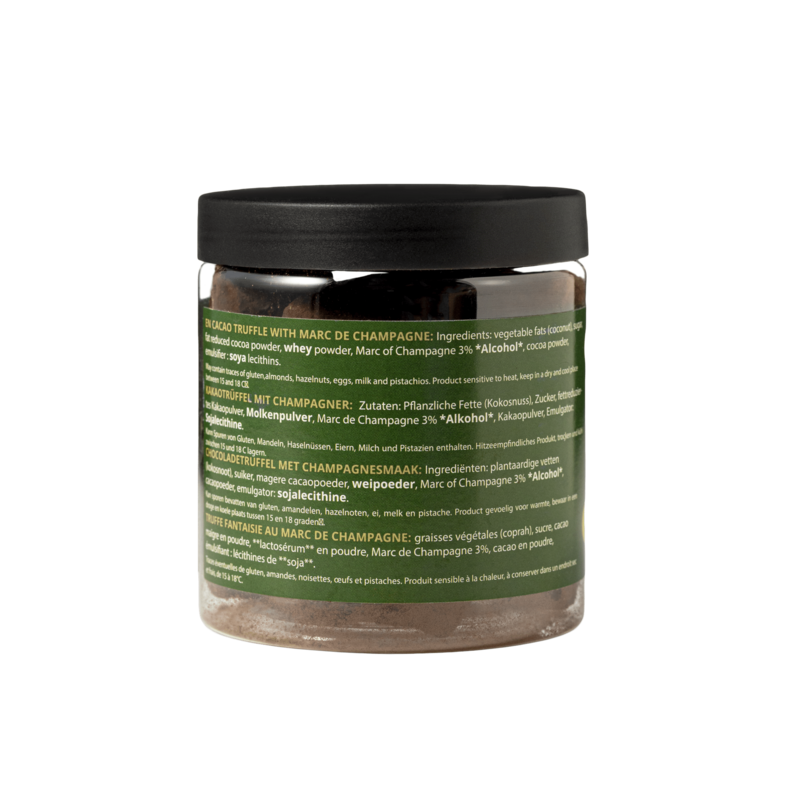 Champagne Mother’s Day Truffles Gift Jar 130g | Luxury Chocolate Gift