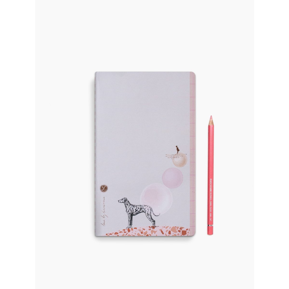 Dot grid notebook Loua - Dalmi Dog - FSC Mix Credit