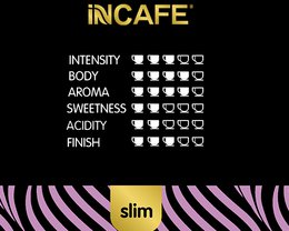 iNCAFE SLIM espresso coffee, 25 Nespresso comp. capsules