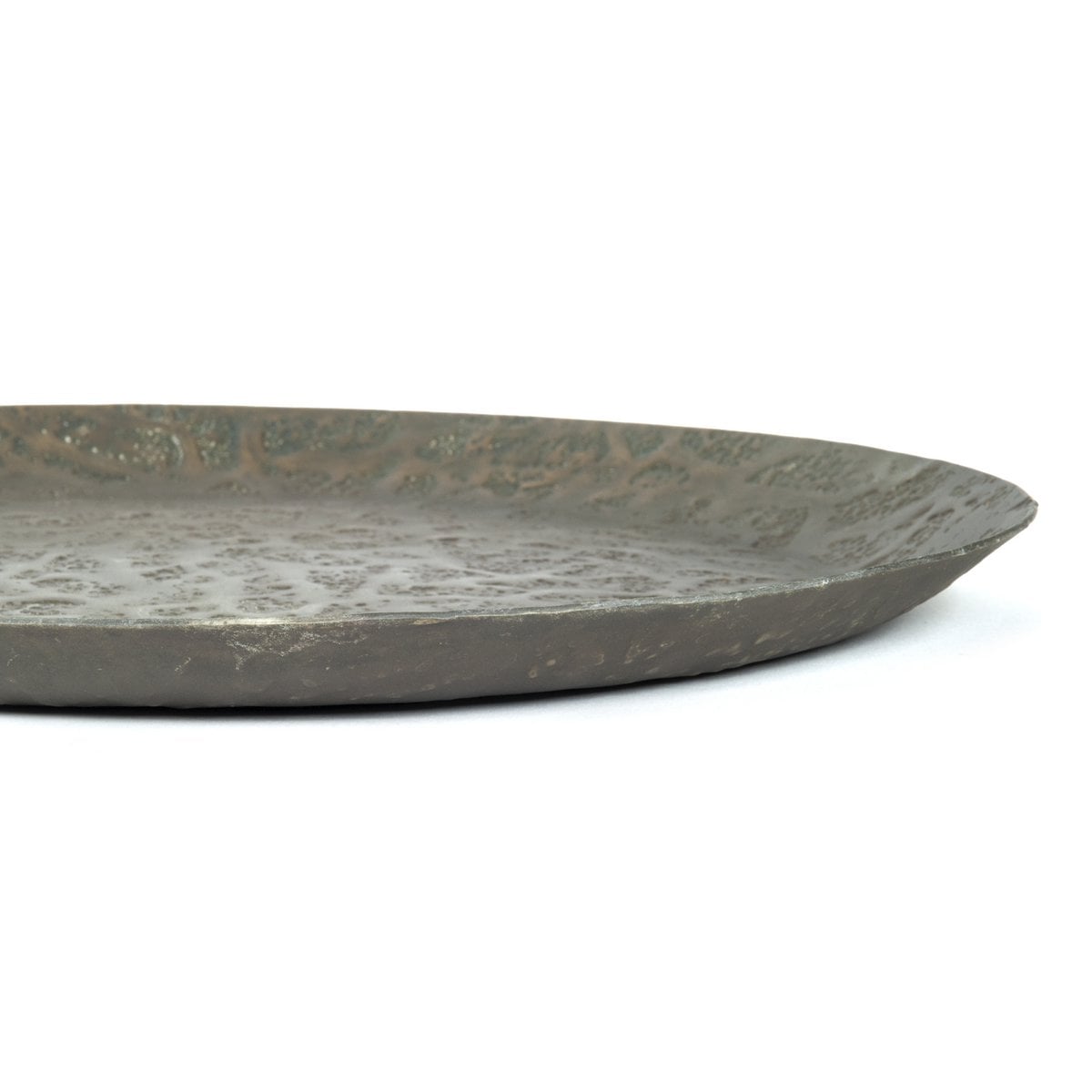 Decoratief metalen dienblad, 39x39 cm, decosiluet
