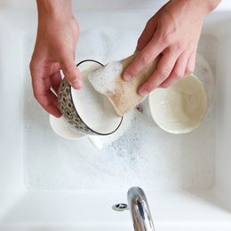 Waschbarer Bio-Baumwollschwamm