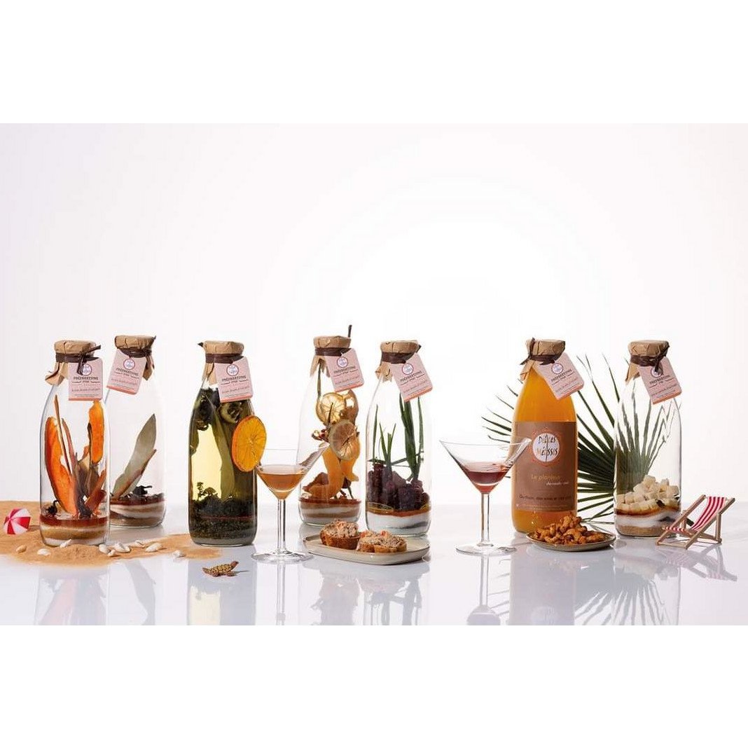 Bereiding voor gemengde rum “Abrikozenthee” 1 L