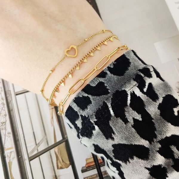 ARMBAND TEILEN OFFENES HERZ