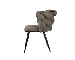 Klippestol taupe (sæt med 2)