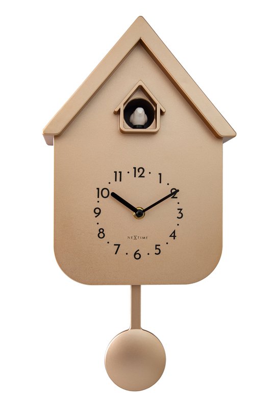 Orologio da parete 21,5x41,5x8,5 cm - Pendolo - Cucù -NeXtime 'Twitter'