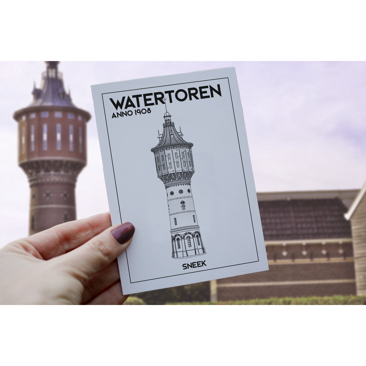 Wasserturm, Sneek, Friesland