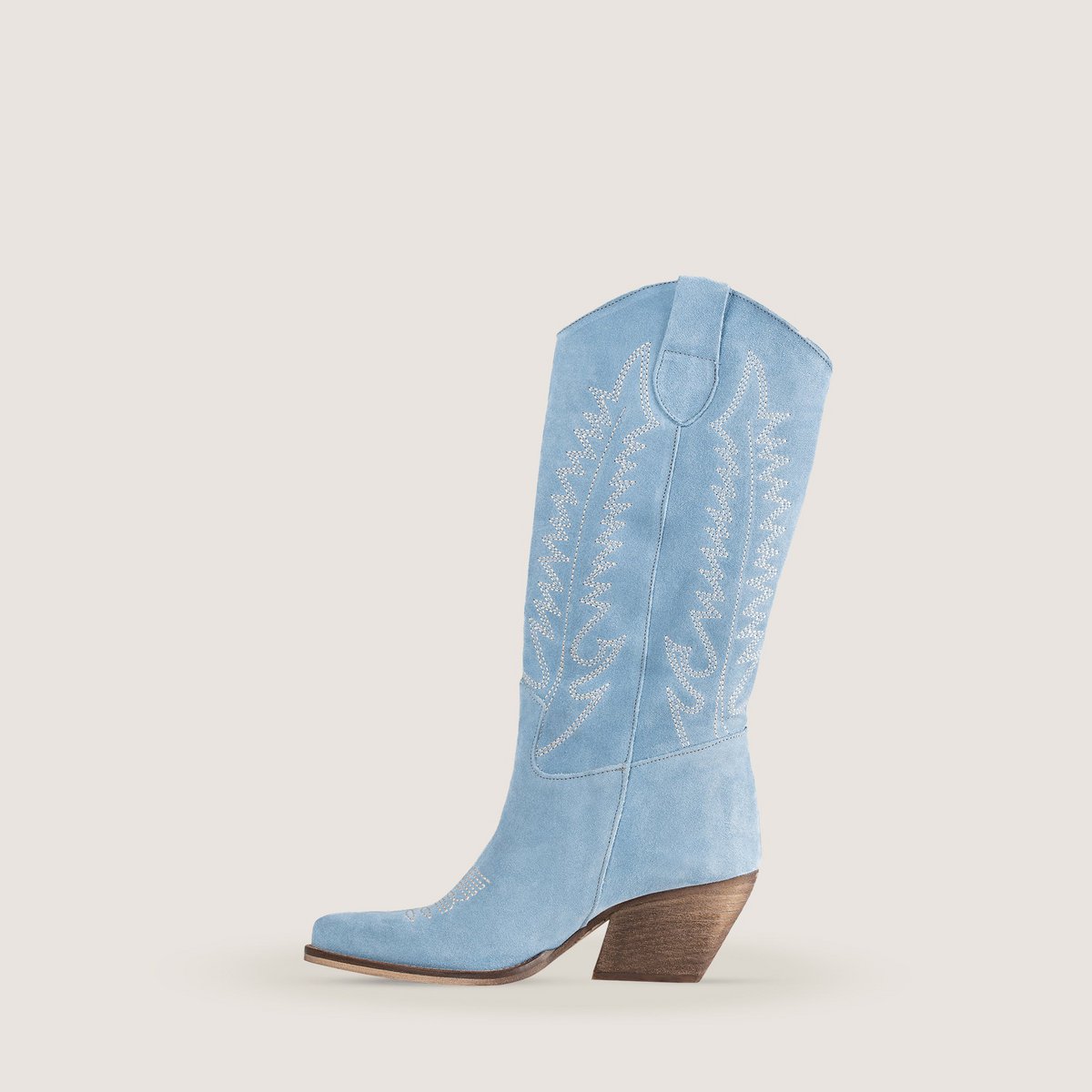 Dallas Midi Sky Texan Boots