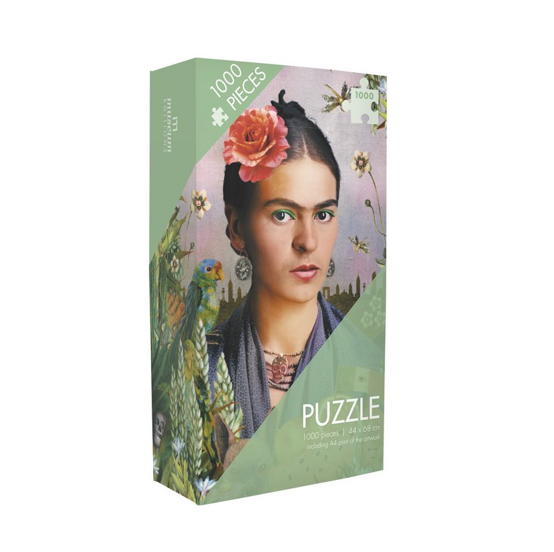 Jigsaw puzzle, 1000 pieces,   inspired by  Frida Kahlo