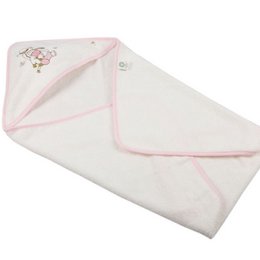 Set poncho per bebè Gus in cotone biologico