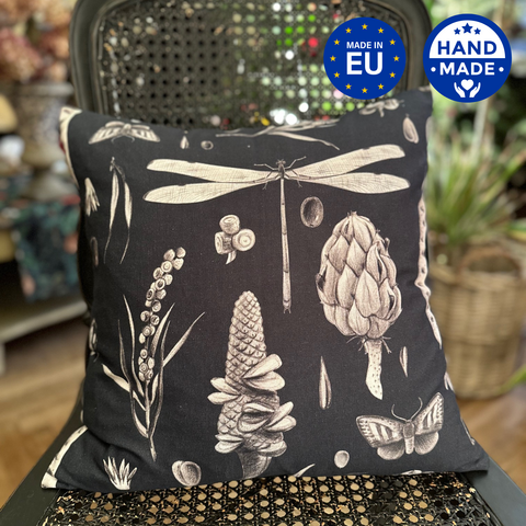 Pillowcase 45x45cm, 100% cotton | Seeds carbon