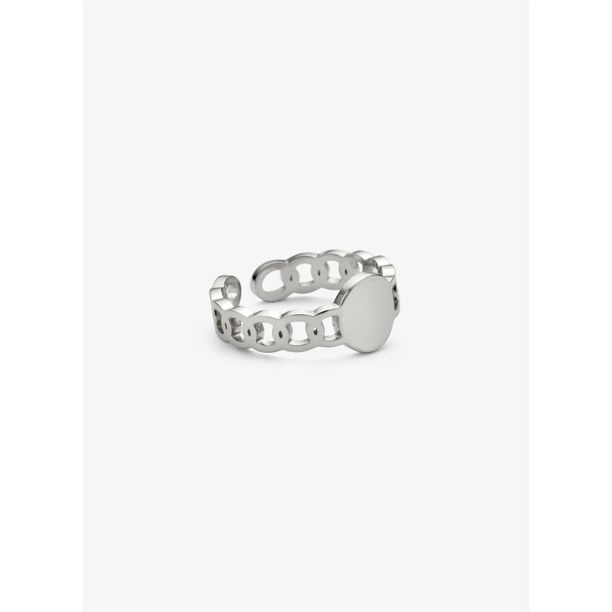 Ring Cassi silver plated