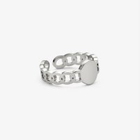 Ring Cassi silver plated