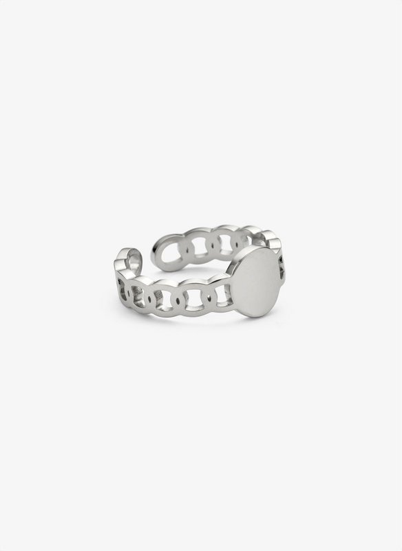 Ring Cassi silver plated