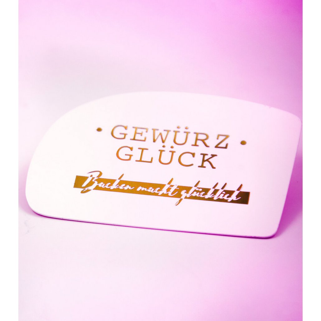 Gewürz-Glück Baking rende felice la scatola da forno - set regalo con decorazione per dolci, zucchero di fiori di cocco, lamponi, vaniglia, pirottini per muffin e idee per ricette
