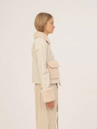 Veste crème tendre