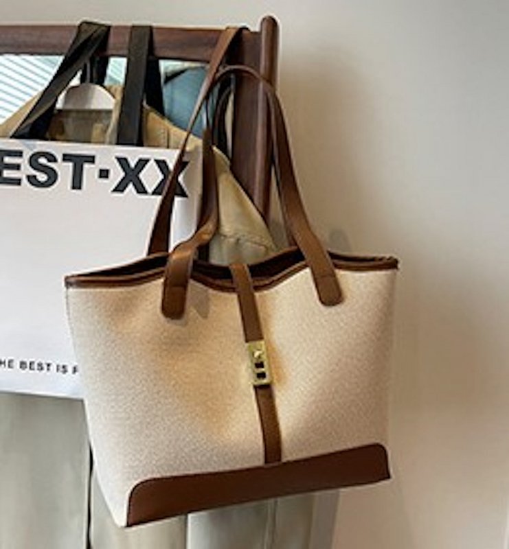 AnBeck 'Be classy' canvas shoulder bag