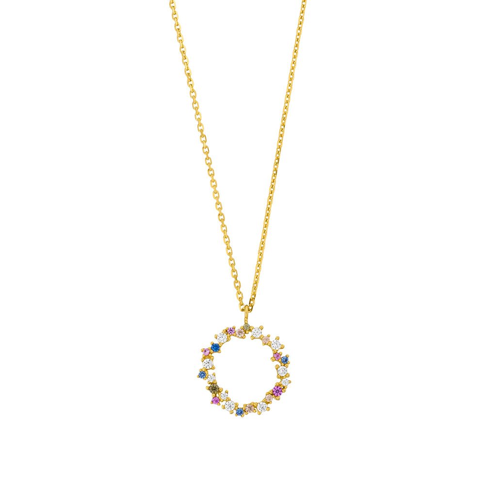 Collana CANDY, placcata oro giallo 18 carati