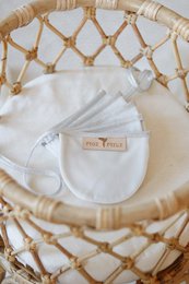 Guirlande Velours « White Pearl » avec Demi Lunes