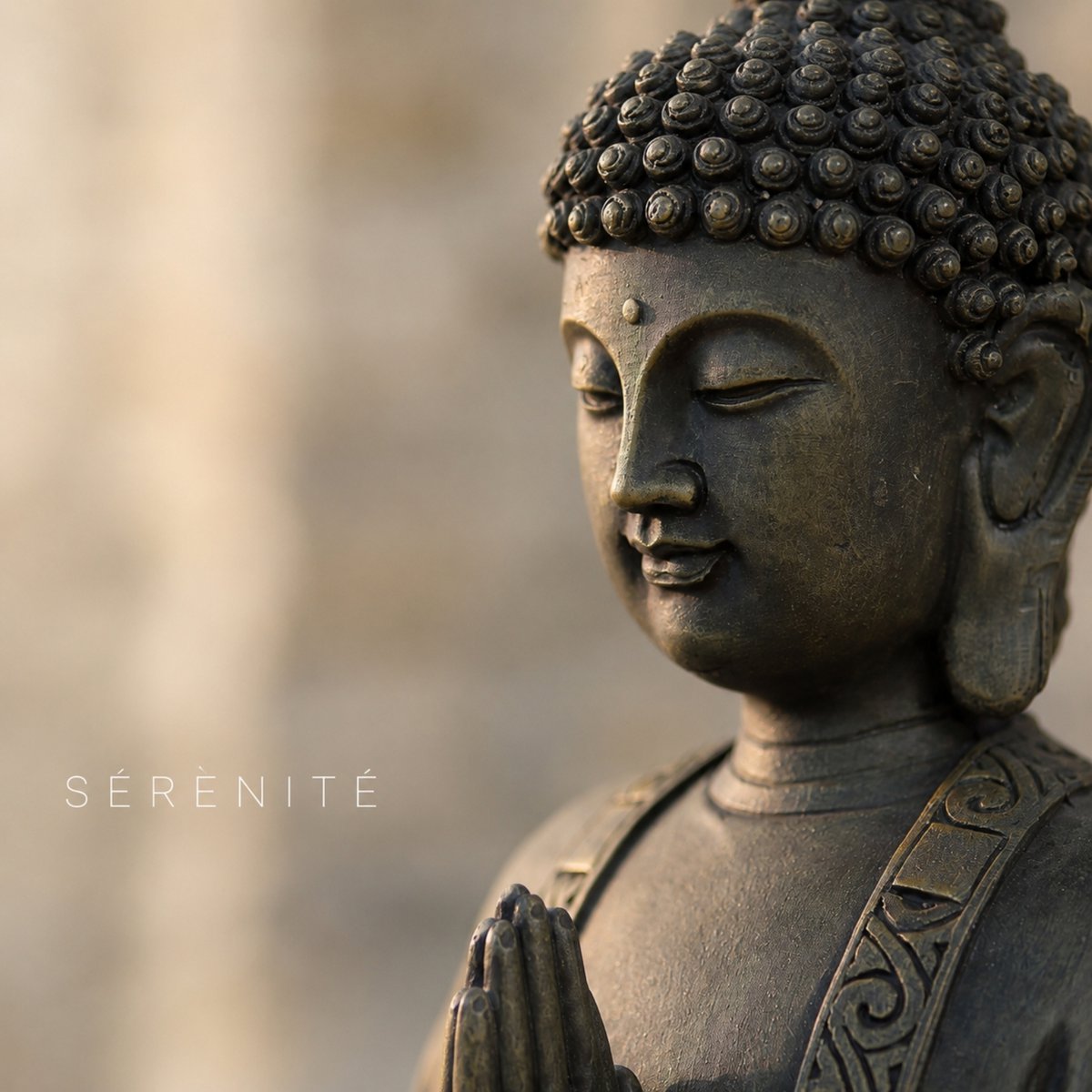 Gran estatua Buda Meditación-Decoración de Zen y Feng Shui-Broing una atmósfera espiritual y relajante a su estatua de interiores.