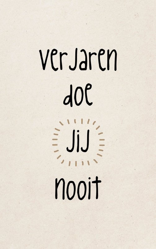 F24 - Verjaren doe jij nooit