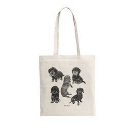 Dachshund Crew, bomuldstaske