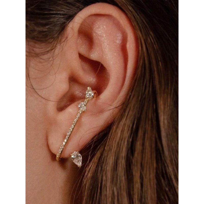 Ear Cuff Sparkling Line – Un pezzo