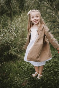 Annie & Charles® Bio - Leinen Mantel