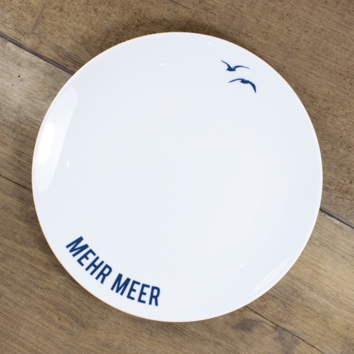 Porcelain plate More sea