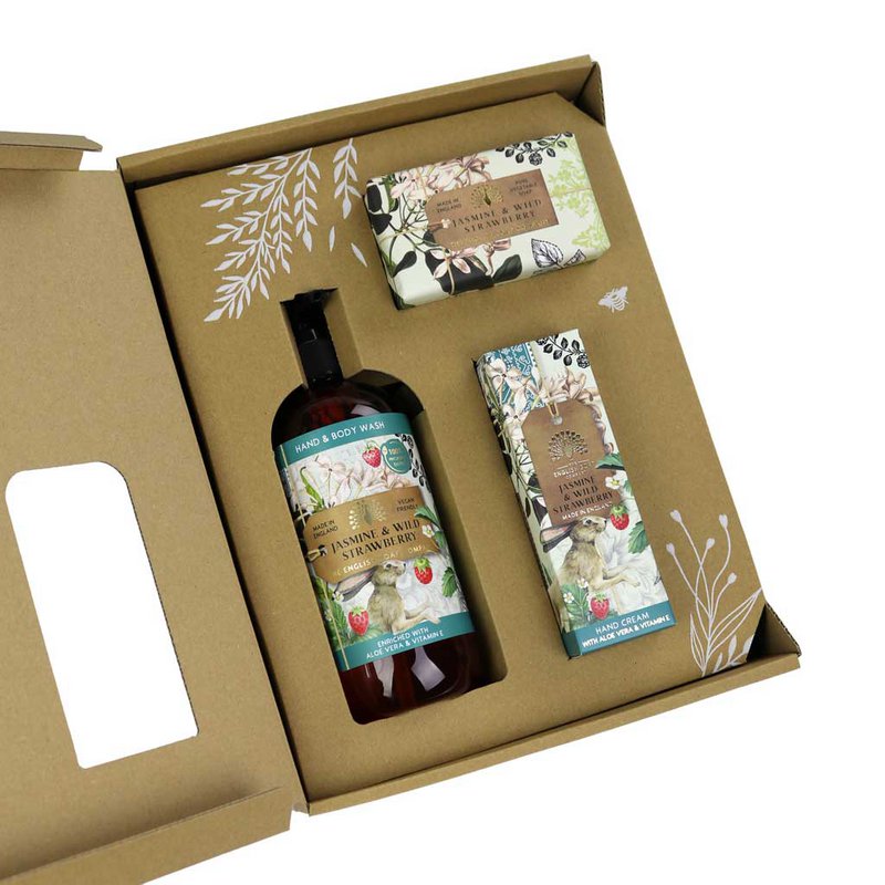 ENGLISH SOAP C° Hand & Body - Gift Set - Jasmine &Strawberry