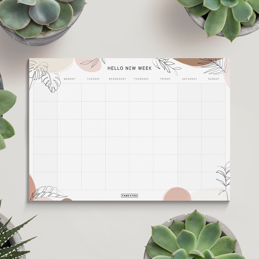 Weekplanner Terra A4