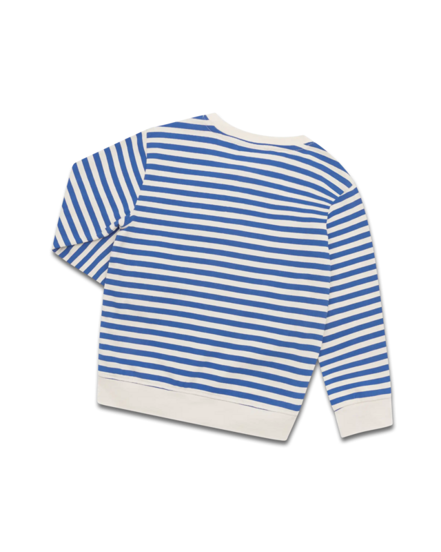 koaa – Die Maus “Stripes” – Langærmet blå/hvid