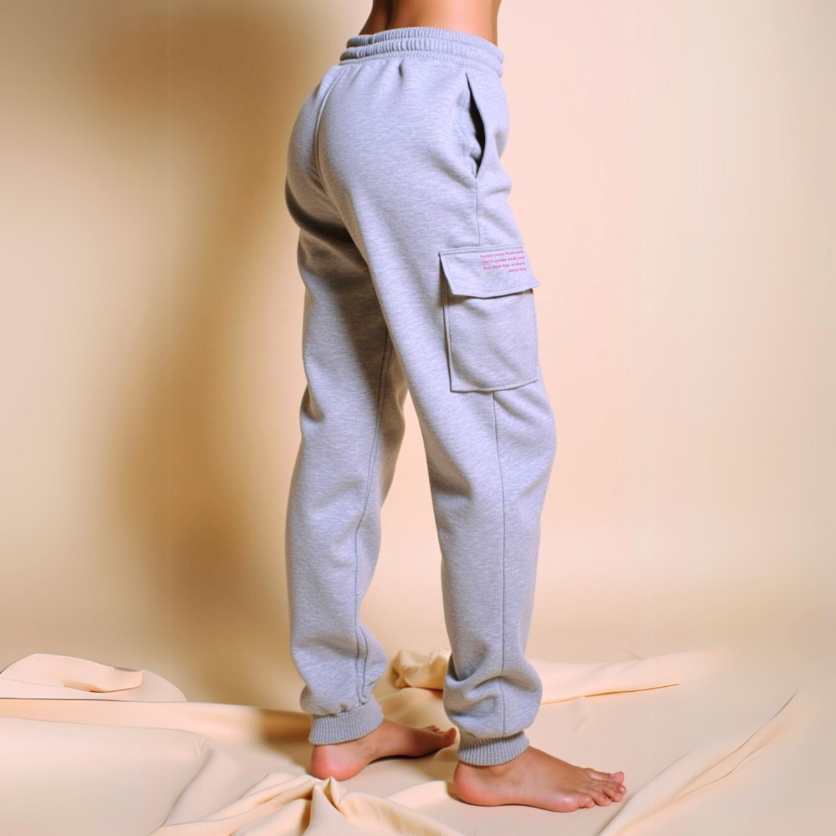 Jogger "MENTAL HEALTH" - Weiss