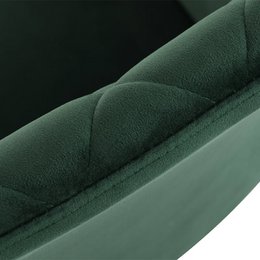 Frazer Diamond Armchair [Set of 2] [Velvet] [360-degree Swivel Base]